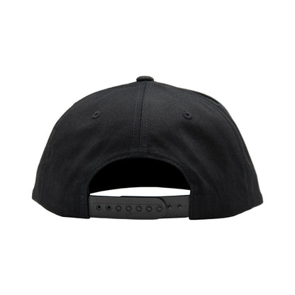 Five Panel Cotton Twill Flatbill Trucker Snapback Hat - Berg X-Out
